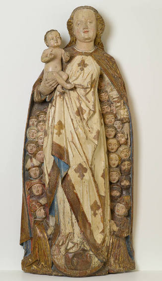 Virgin and Child Sheltering Supplicants under Her Cloak