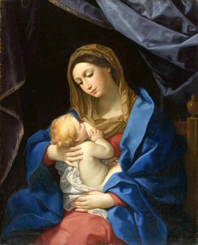 The Virgin Nursing the Christ Child