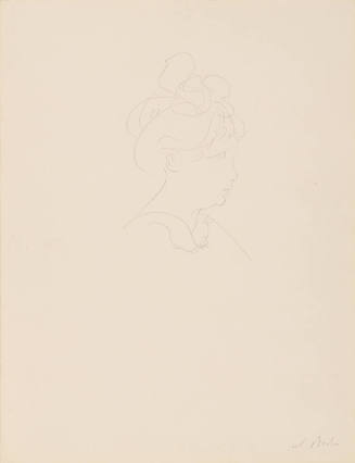 Mlle. Jean Simpson, Head Study