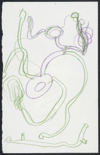 Preparatory drawing for "Pigeon"