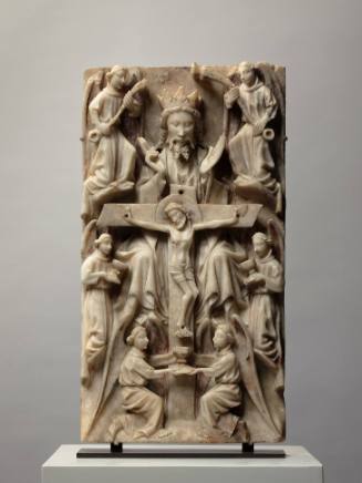 Altarpiece Panel: The Trinity with Angels