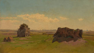The Roman Campagna, View toward Rome