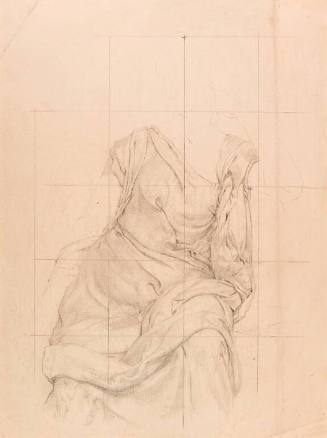 Our Lady of the Rhododendrons: Drapery Study