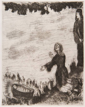 BIBLE I (plate 26): “Moïse sauvé des eaux”