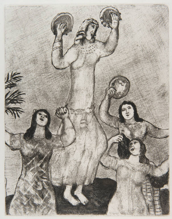 BIBLE I (plate 35): “Danse de Marie, soeur de Moïse”