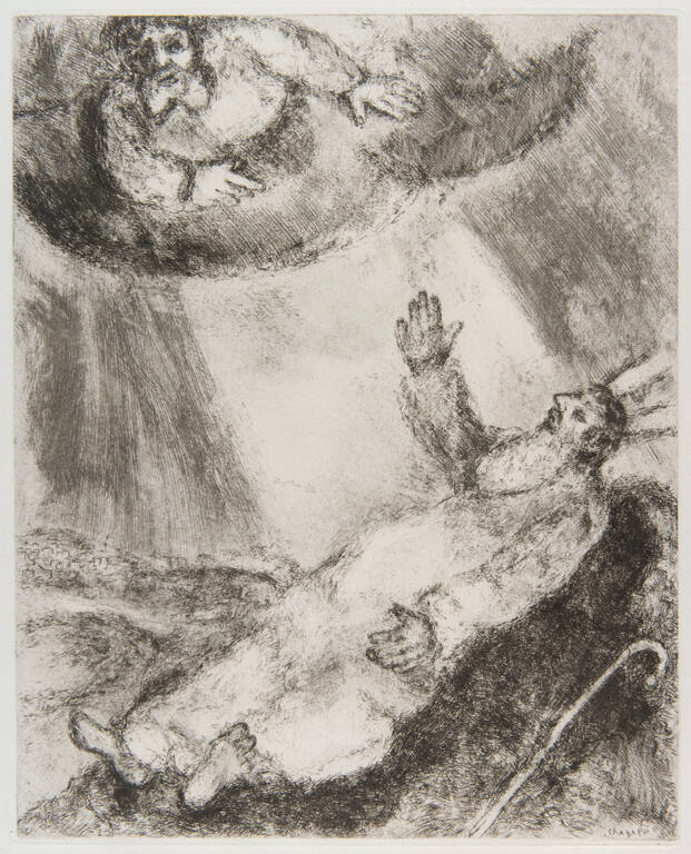 BIBLE I (plate 41): “Mort de Moïse”