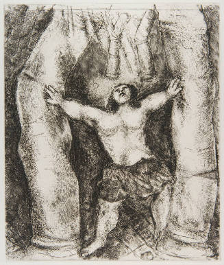 BIBLE I (plate 57): “Samson renverse les colonnes”