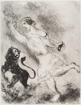 BIBLE II (plate 62): “David et le Lion”