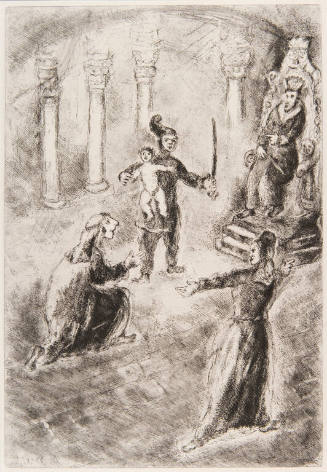 BIBLE II (plate 78): “Le jugement de Salomon”