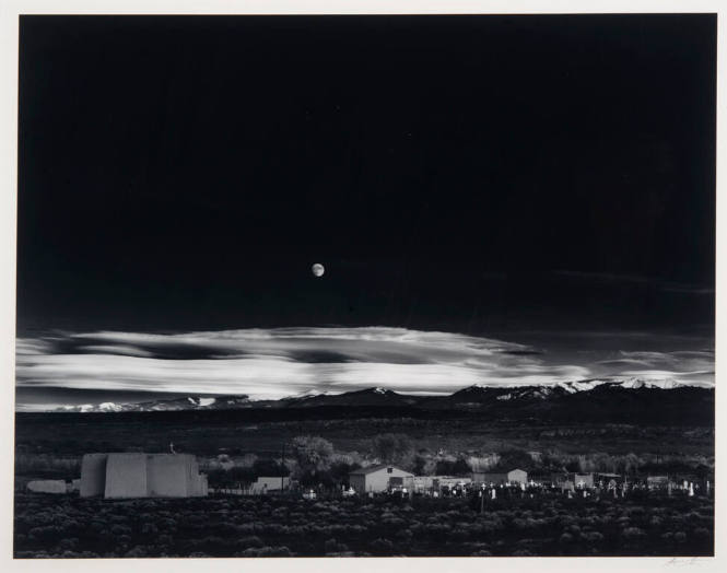 Moonrise, Hernandez, New Mexico