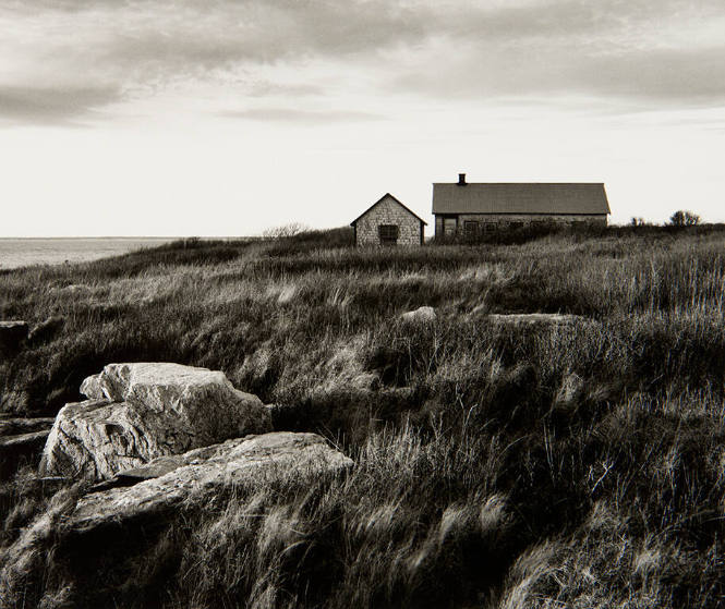 Shoals — House and Shed #3, Cedar Island, Isles of Shoals, Maine