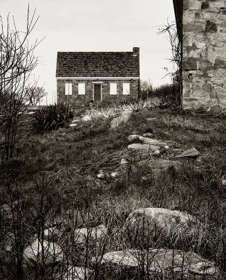 Vaughn Cottage from Afar, Star Island, Isles of Shoals, New Hampshire