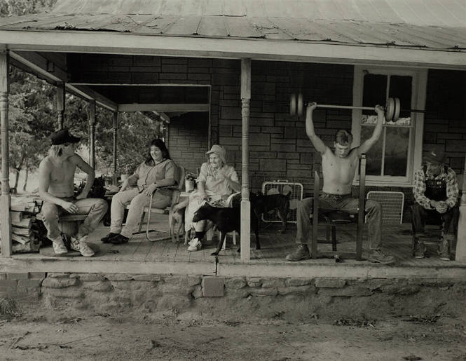 Neugents on Porch