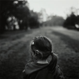 Eliza on the levee, Monroe, Louisiana