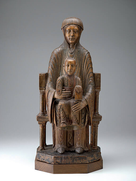 Virgin and Child Enthroned