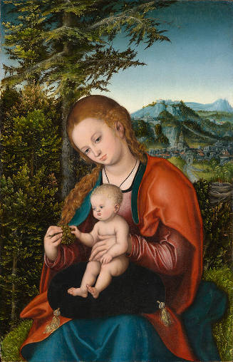 Virgin and Child in a Landscape