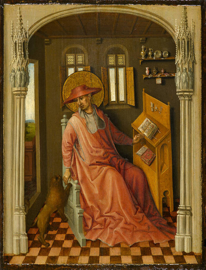 Saint Jerome in His Study