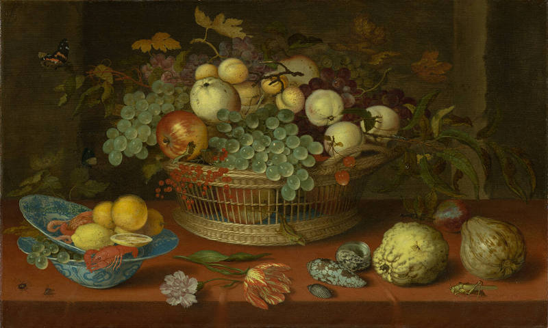 Still Life with Basket of Fruit