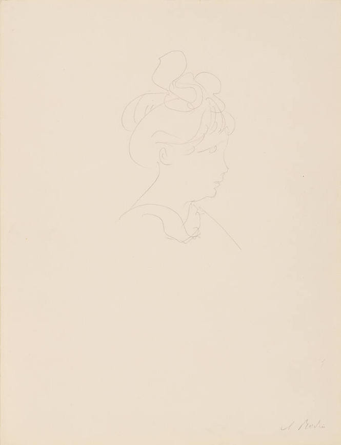 Mlle. Jean Simpson, Head Study