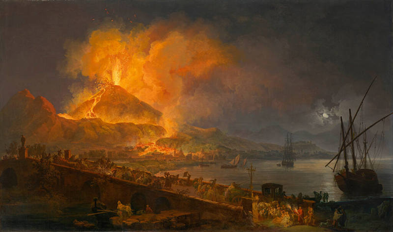 The Eruption of Mt. Vesuvius