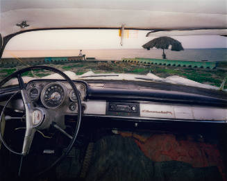 The Beach at Miramar, Looking North From Rudy Hermando Ramo's 1957 Chevrolet, May 20, 1998, Havana, Cuba