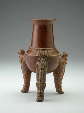 Tripod Jar with Alligator Effigy Legs