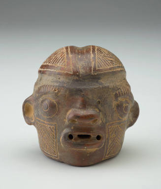 Trophy Head Effigy Vessel