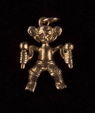 Miniature Shaman Figure Pendant