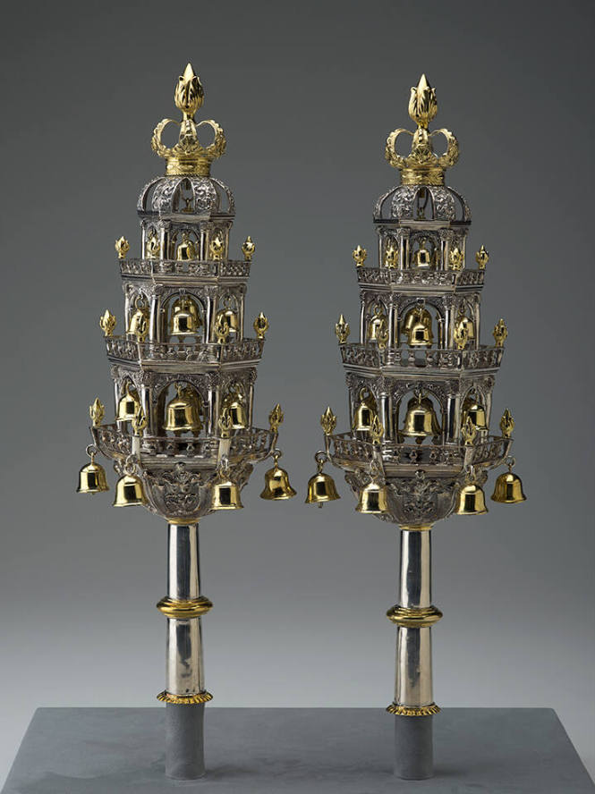 Pair of Torah Finials