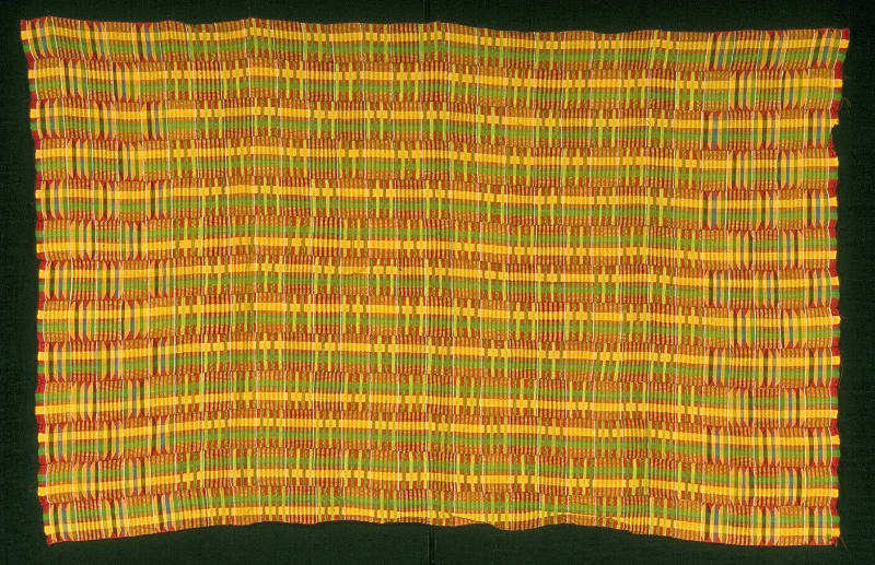 Set of Women's Cloths in the Oyokoman Adweneasa ("Royal Clan/My Skill Is Exhausted") Pattern