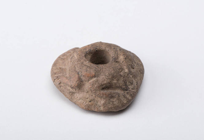 Frog Effigy Spindle Whorl