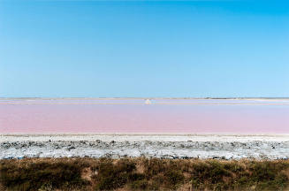 Pink Salt Flat, Camargue, Arles, France