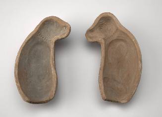 Split mold: dog