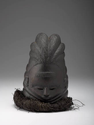 Sande Society Helmet Mask (sowei)