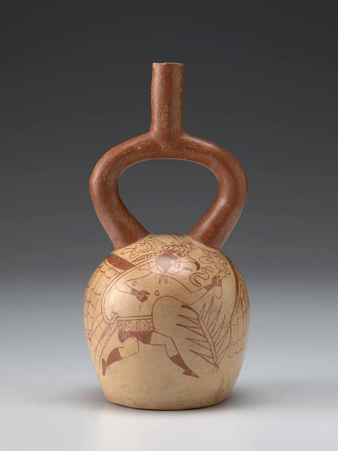 Stirrup-Spouted Vessel