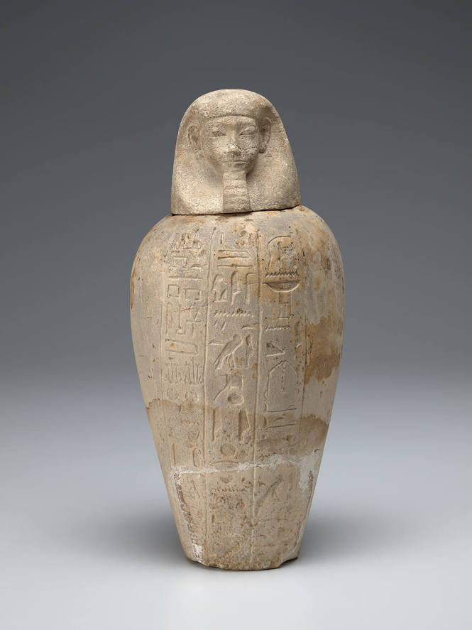 Canopic Jar with the Head of Imsety