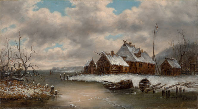 Winter Snow Scene