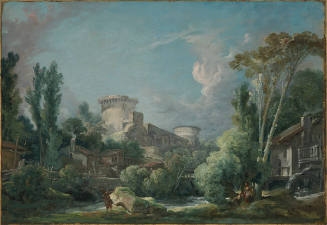 Landscape with Castle and Mill