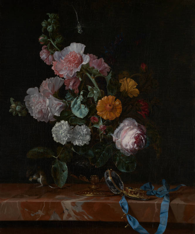 Vanitas Flower Still Life