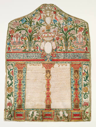 Marriage Contract from Livorno