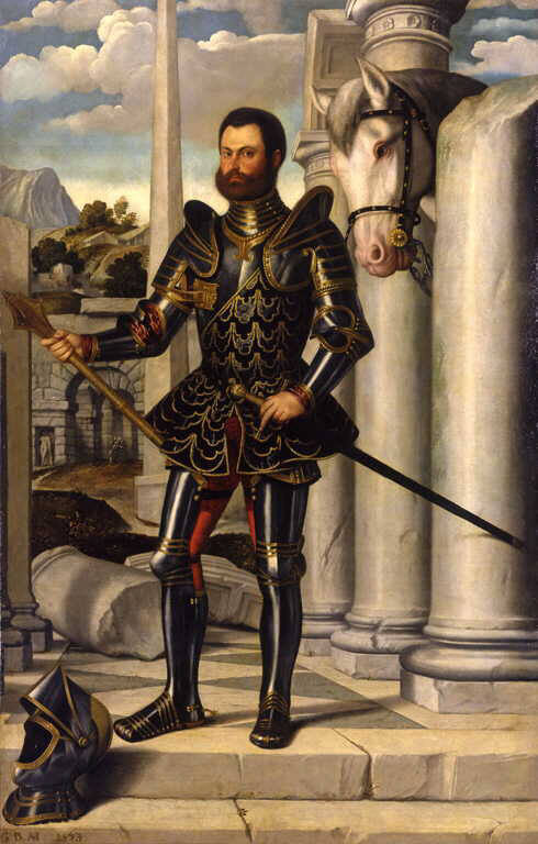 Portrait of a Man in Armor