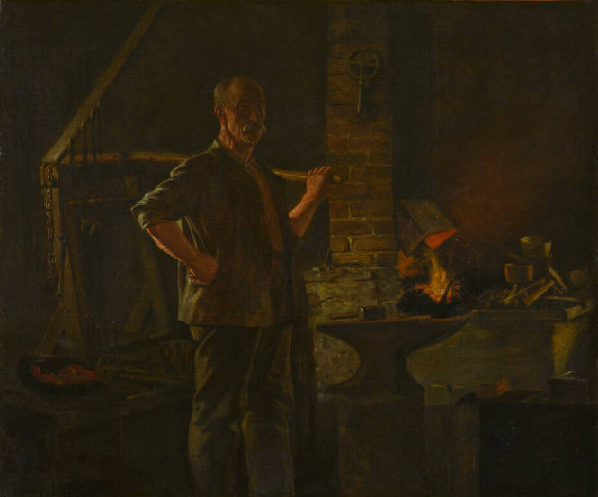 The Village Blacksmith