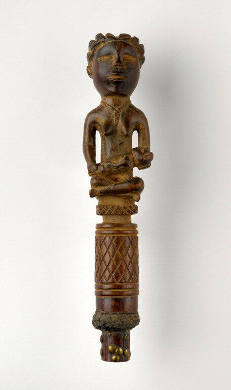 Mother and Child Staff Finial (mvwala)