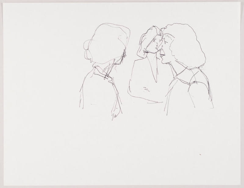 Study for "Six Women"