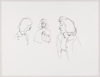 Study for "Six Women"