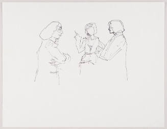 Study for "Six Women"