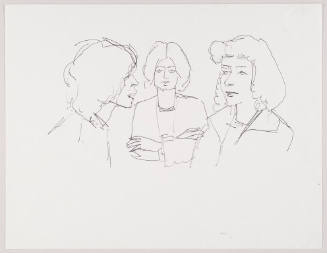 Study for "Six Women"