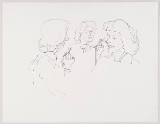 Study for "Six Women"