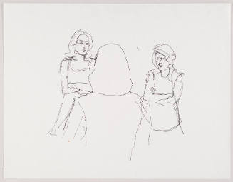 Study for "Six Women"