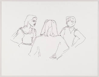 Study for "Six Women"